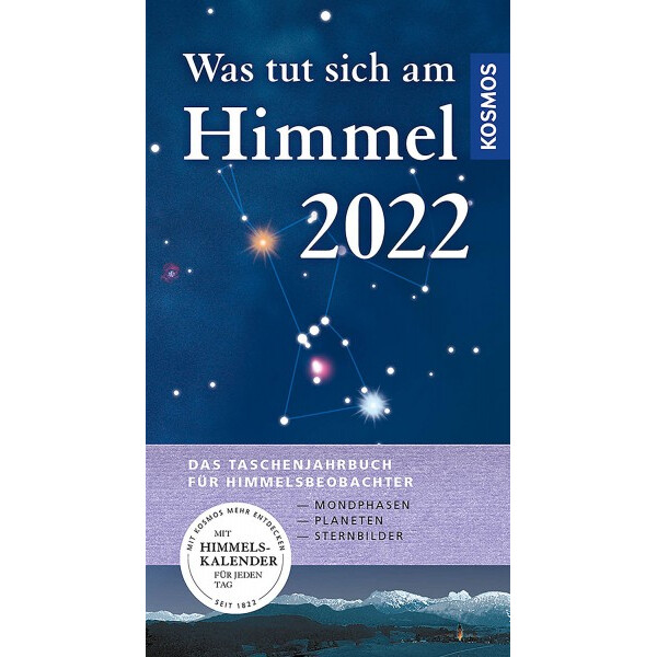 Kosmos Verlag Jahrbuch Was tut sich am Himmel 2022