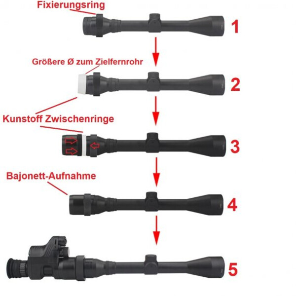 Sytong Okularadapter Universall-Schnell-Adapter