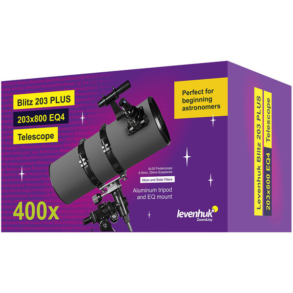Levenhuk Teleskop N 203/800 Blitz 203 PLUS EQ