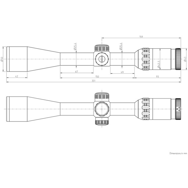 Kahles Zielfernrohr HELIA 3 4-12x44i, G4B