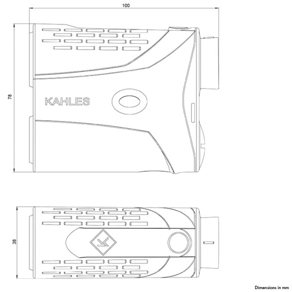 Télémètre Kahles HELIA RF-M 7x25