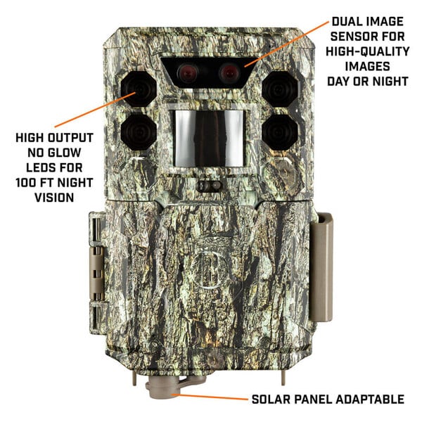 Bushnell Wildkamera 30MP dual core treebark camo no glow