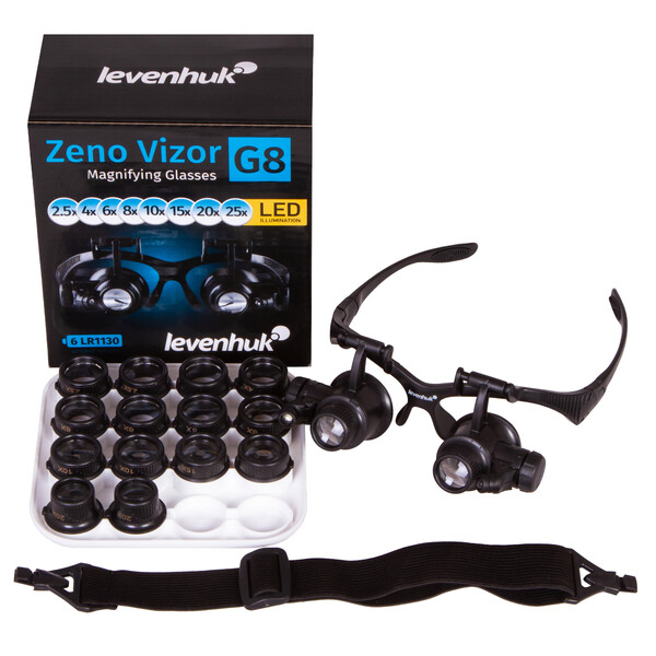 Levenhuk Lupe Zeno Vizor G8