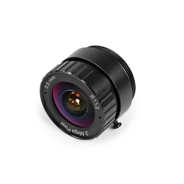 Omegon CS-Mount Objektiv 2,5mm  f/1,2