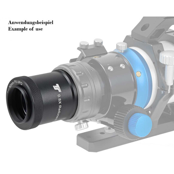 TS Optics Apochromatischer Refraktor AP 80/480 CF-APO f/6 FPL55 Triplet OTA