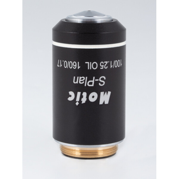 Motic Objektiv S-Plan Objektiv SP100X/1.25/S-Öl (AA=0.165mm)