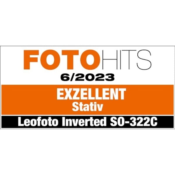 Leofoto Carbon-Dreibeinstativ SO-322C Inverted