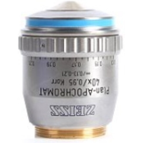 ZEISS Objektiv Plan-Apochromat,  incl. 100 cover glasses,, 40x/0,95 Korr wd=0,25mm
