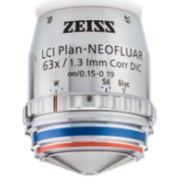 ZEISS Objektiv i LCI Plan-Neofluar 63x/1,3 Imm Korr DIC wd=0,17mm