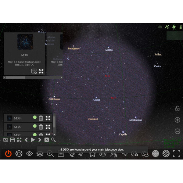 Dynamic DeepSky Kamera Astroid Multi