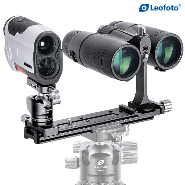 Leofoto FDM-01 Dualhalterung für Spektiv und Entfernungsmesser