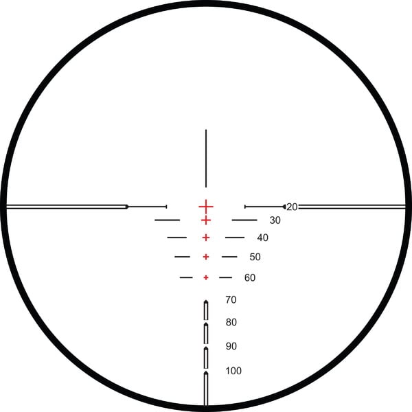 HAWKE Zielfernrohr 1,5-5x32 1" XB1