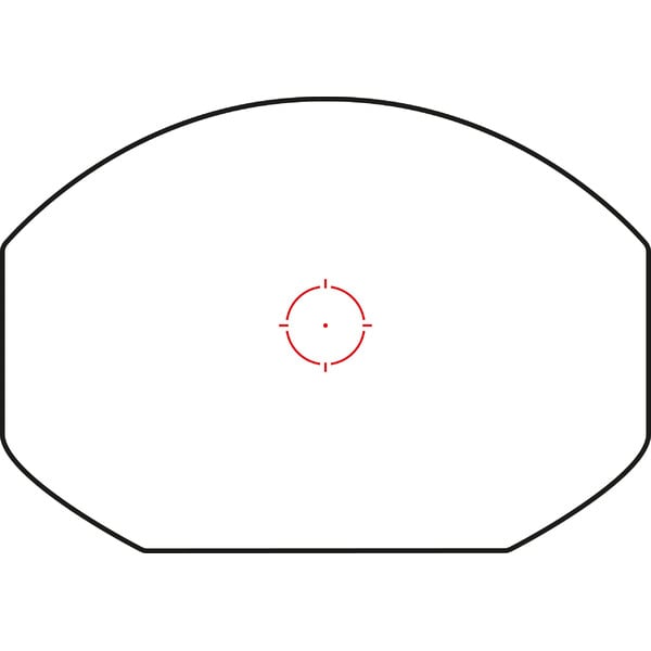 HAWKE Zielfernrohr 1x Circle Dot Wide View