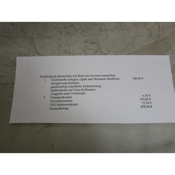Nikko Stirling Zielfernrohr Diamond Sportsman 10-50x60, NATO-RF (muss justiert werden / NEEDS COLLIMATION)