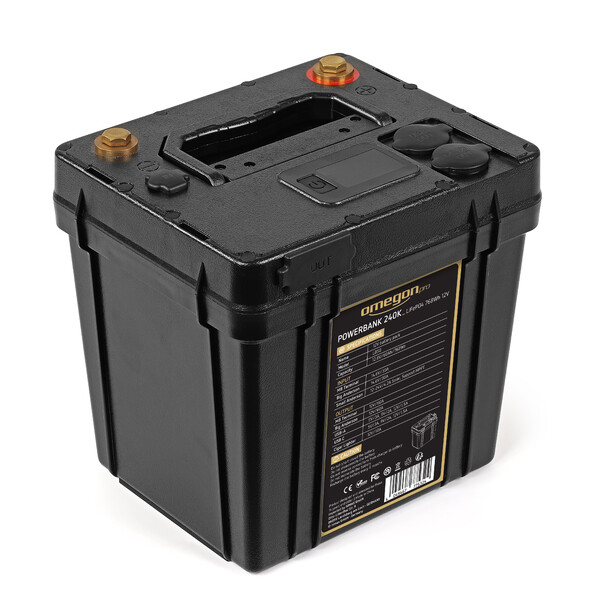 Omegon Pro Powerbank 240k LiFePO4 768Wh 12V (Neuwertig)