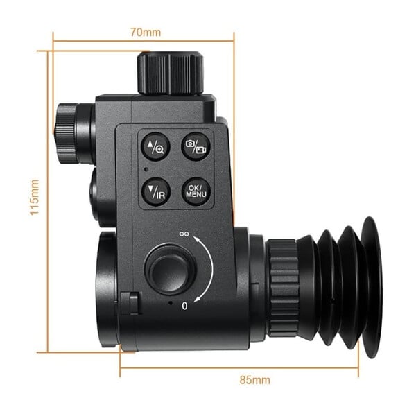 Sytong Nachtsichtgerät HT-88-16mm/850nm/45mm Eyepiece German Edition