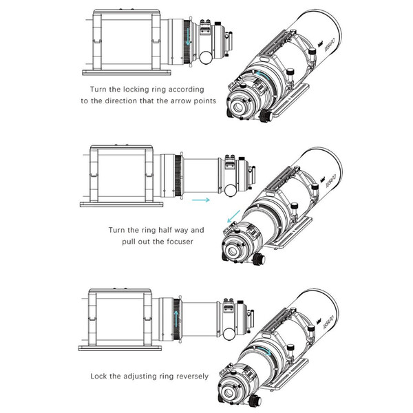 Askar Apochromatischer Refraktor AP 185/1295 Triplet OTA