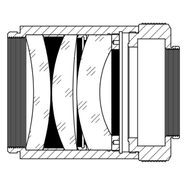 TS Optics Flattener/Reducer 0,8x