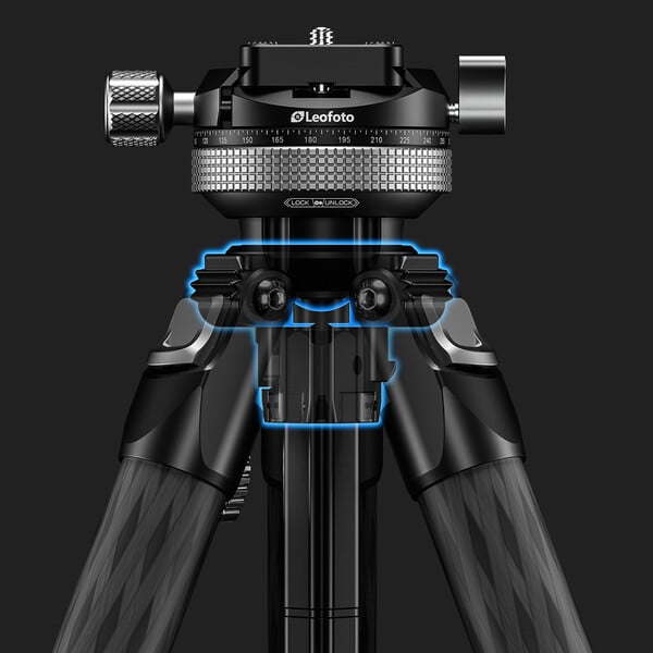 Leofoto Carbon-Dreibeinstativ LY-265CF Mr. Y schwarz