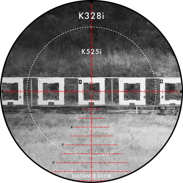 Kahles Zielfernrohr K328i 3,5-28x50 MSR2/Ki, cw, links
