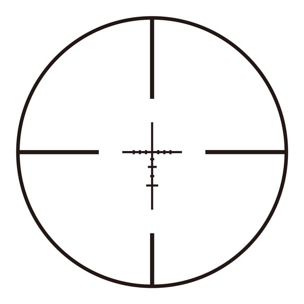 Vixen Zielfernrohr 1-8x28, 34mm, FFP, Absehen IR BDC8 (MOA)
