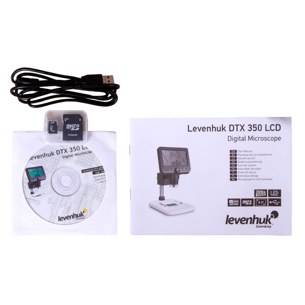 Levenhuk Mikroskop DTX 350 LCD 20-300x LED