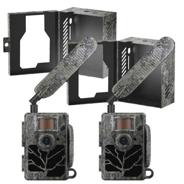 ZEISS Wildkamera Set Secacam 5 & Metallgehäuse (2er Pack)