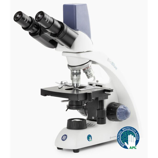 Euromex Mikroskop BioBlue,  BB.4263-T, bino, Tablet SMP, 4/10/S40/S60x, mechcanical stage,1 W NeoLED