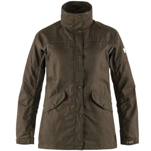 Fjällräven Forest Hybrid Jacket W, 633 Dark Olive, L