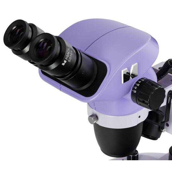 MAGUS Zoom-Stereomikroskop 8B 6.5x-55x bino Greenough 3W LED