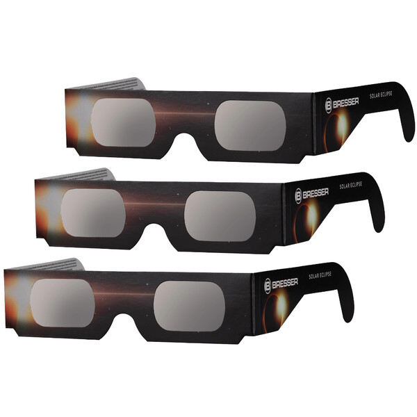 Bresser Sonnenfinsternis-Brille 3 Stück