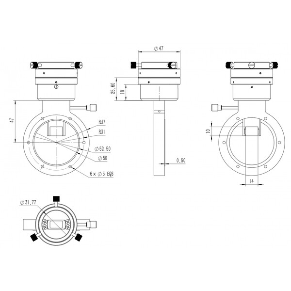 QHY Off-Axis-Guider M Pro