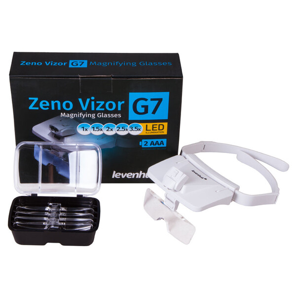 Levenhuk Lupe Zeno Vizor G7 3,5x LED