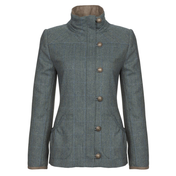 Dubarry of Ireland Tweedjacke Bracken 89 Mist Größe 36