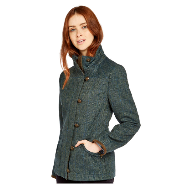 Dubarry of Ireland Tweedjacke Bracken 89 Mist Größe 36