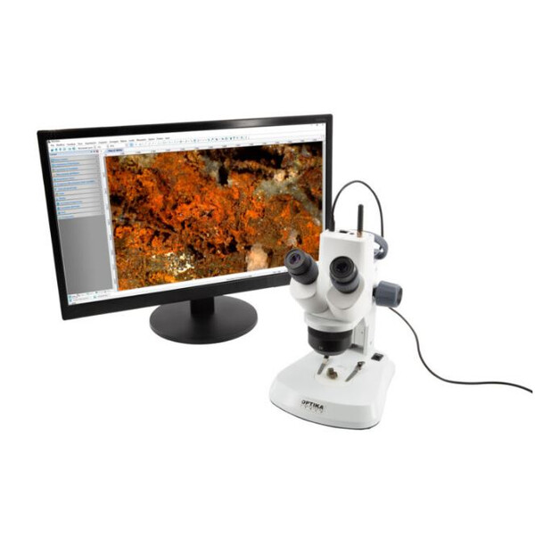 Optika Mikroskop , SFX DigitalDigital WI-FI ,10x 20x 40x, LED, Auf- und Durchlicht