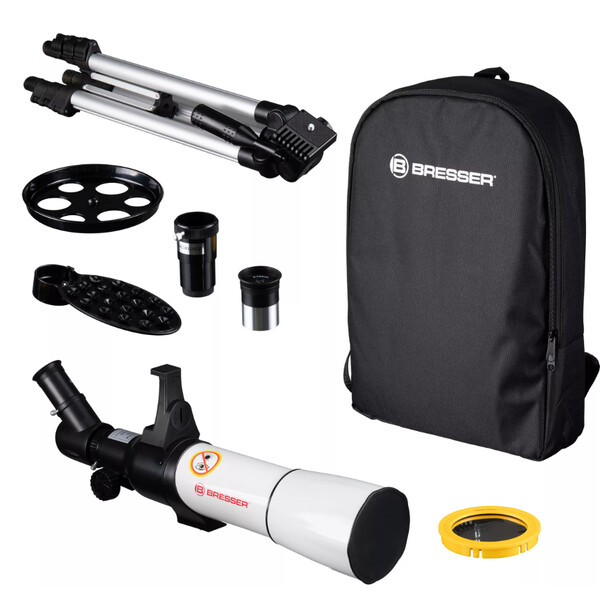 Bresser Teleskop AC 70/400 SpaceRacer AR-App