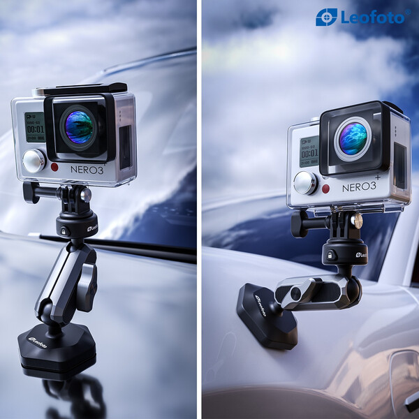 Leofoto Stativ LAC-01 Magnetische Halterung für Action-Cams