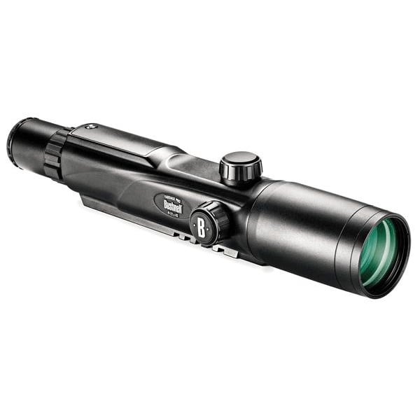 Bushnell Zielfernrohr Laser Rangefinder 4-12x42 mit Entfernungsmesser, Mil Dot