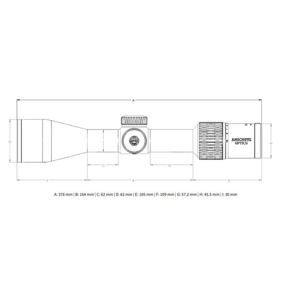 Anschütz Optics Zielfernrohr Air Pro 6-24x50 SP FFP AP MIL IR