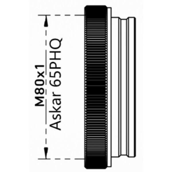 iOptron Adapter iAFS2 / M80