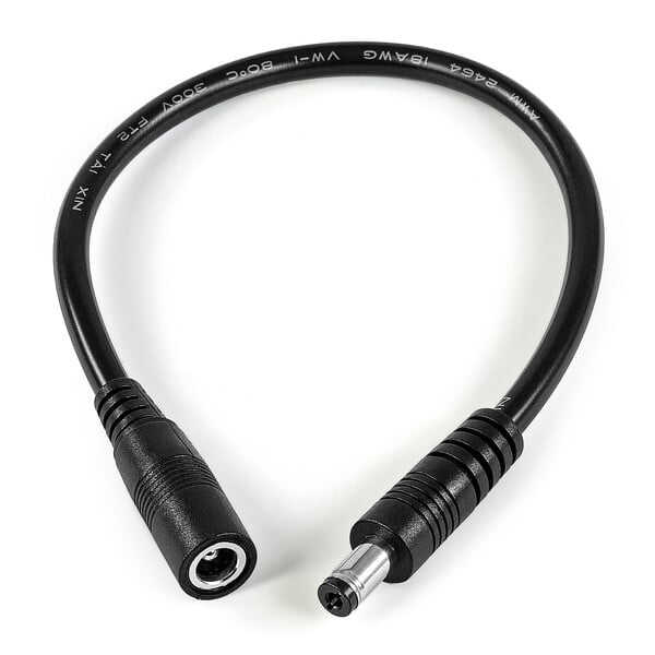 Omegon Kabel Adapter 5,5-2,5 (weiblich, pin) - 5,5-2,1 (männlich)