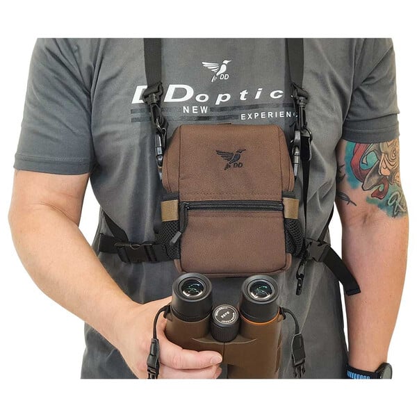 DDoptics Fernglastasche Harness braun