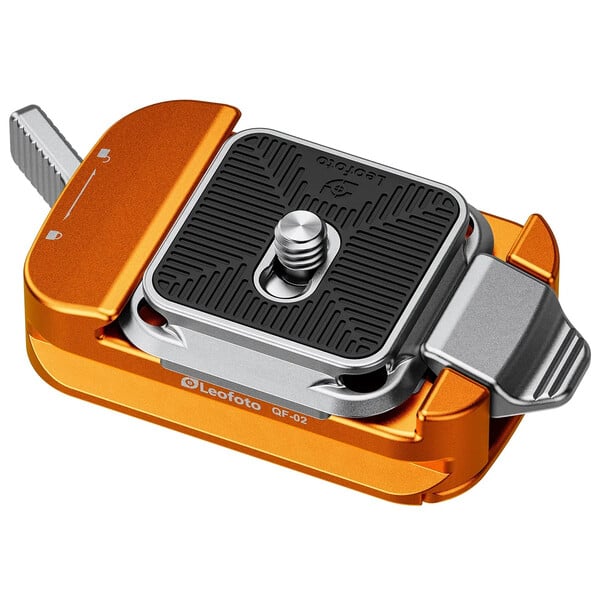 Leofoto Schnellkupplung QF-02+QP-38 Orange