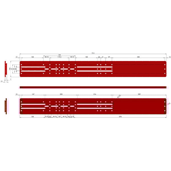 PrimaLuceLab Prismenschiene PLUS Losmandy-Style 915 mm