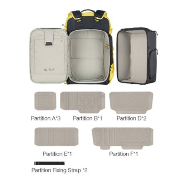 Leofoto Backup Backpack 35L BPA-35L-BL black (Bag + Large Insert)