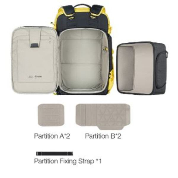 Leofoto Backup Backpack 35L BPA-35L-BM green (Bag + Medium Insert)