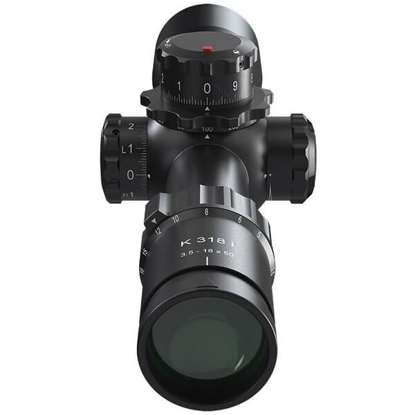 Kahles Zielfernrohr K318i 3,5-18x50, SKMR4, ccw, links, Refined
