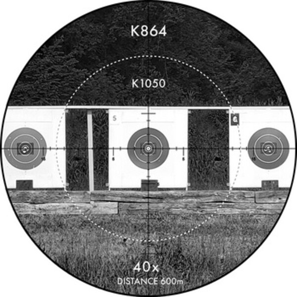 Kahles Zielfernrohr K864 8-64x56, MOAK+, ccw, rechts