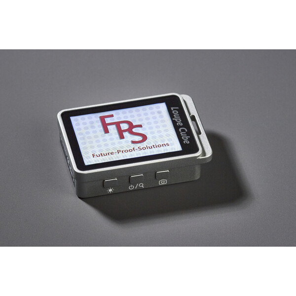 FPS Magic Loupe Cube elektronische Lupe – kompakt, 7x bis 19x Zoom, UV-Licht & 2,4" Display